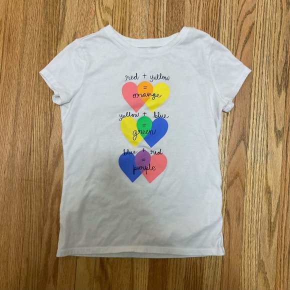Cat & Jack Other - Cat & Jack Tshirt Girl's 7/8 Rainbow Colors MUST BE BUNDLED, MARKED DOWN